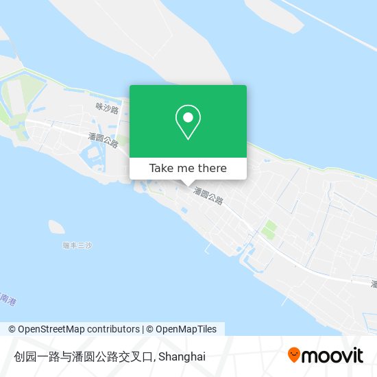 创园一路与潘圆公路交叉口 map