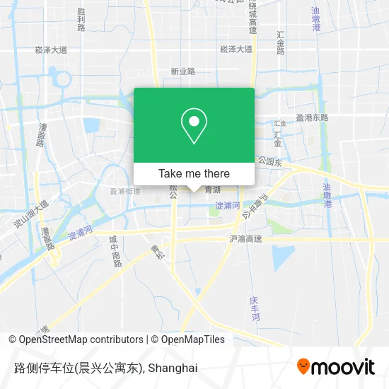 路侧停车位(晨兴公寓东) map