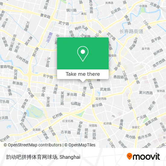韵动吧拼搏体育网球场 map