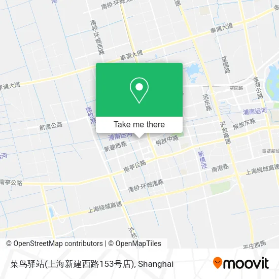 菜鸟驿站(上海新建西路153号店) map