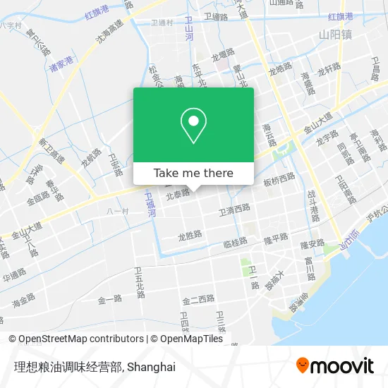 理想粮油调味经营部 map