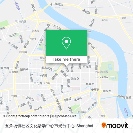 五角场镇社区文化活动中心市光分中心 map