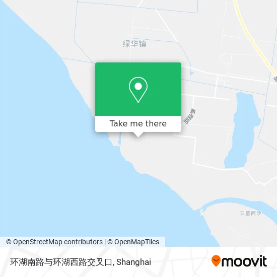 环湖南路与环湖西路交叉口 map