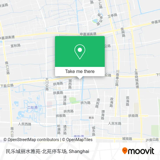 民乐城丽水雅苑-北苑停车场 map