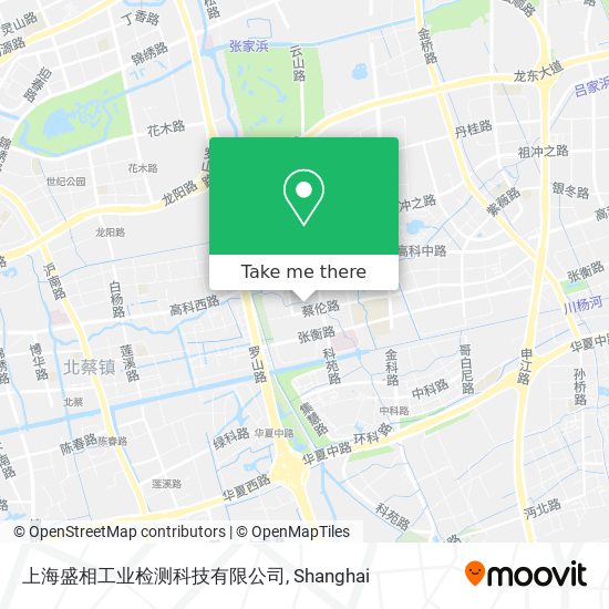 上海盛相工业检测科技有限公司 map
