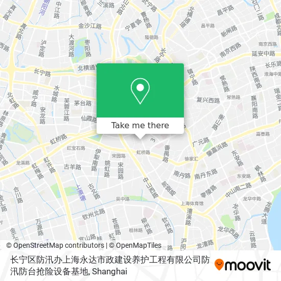 长宁区防汛办上海永达市政建设养护工程有限公司防汛防台抢险设备基地 map