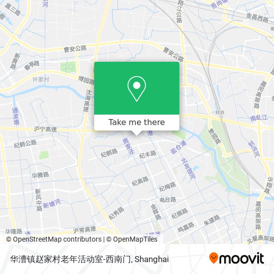 华漕镇赵家村老年活动室-西南门 map