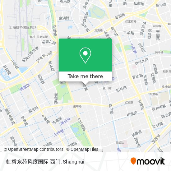 虹桥东苑风度国际-西门 map