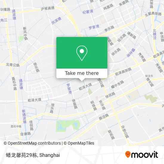 蟠龙馨苑29栋 map