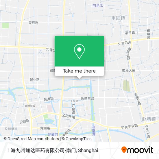 上海九州通达医药有限公司-南门 map