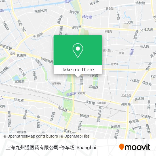 上海九州通医药有限公司-停车场 map