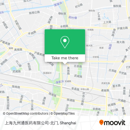 上海九州通医药有限公司-北门 map