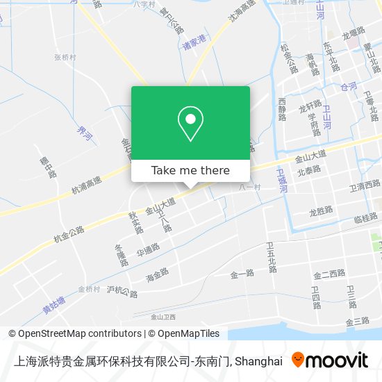 上海派特贵金属环保科技有限公司-东南门 map