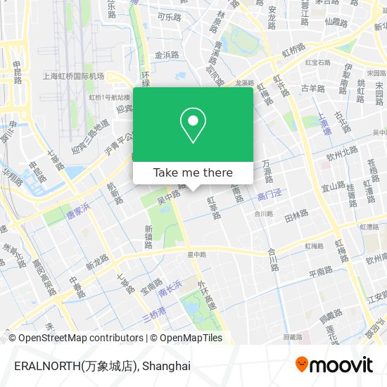 ERALNORTH(万象城店) map