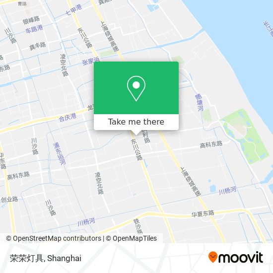 荣荣灯具 map