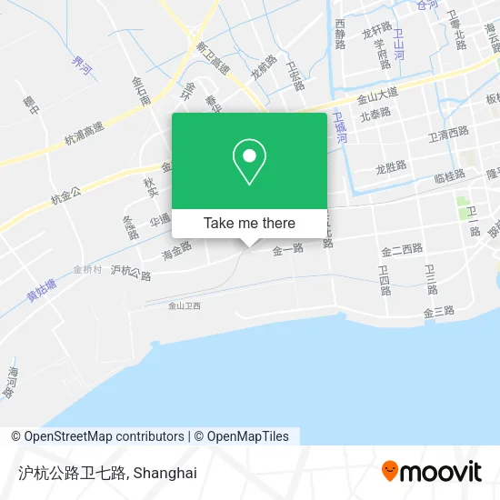沪杭公路卫七路 map