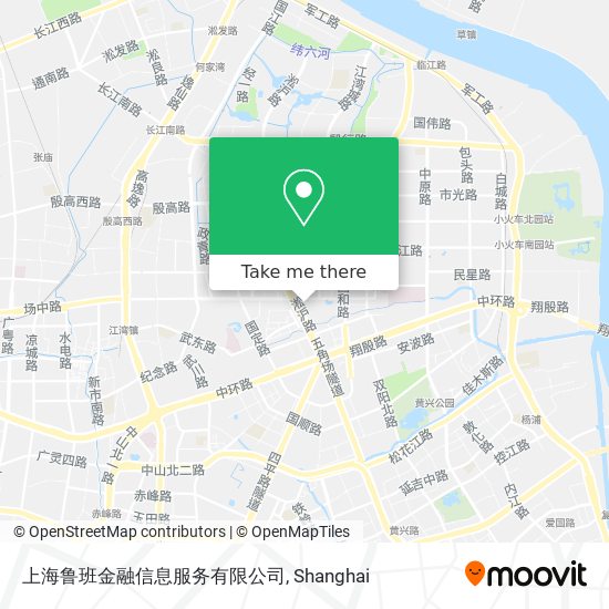上海鲁班金融信息服务有限公司 map