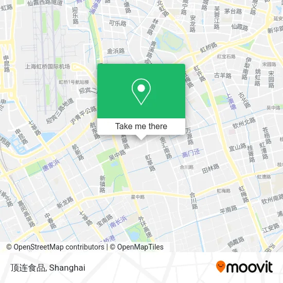 顶连食品 map