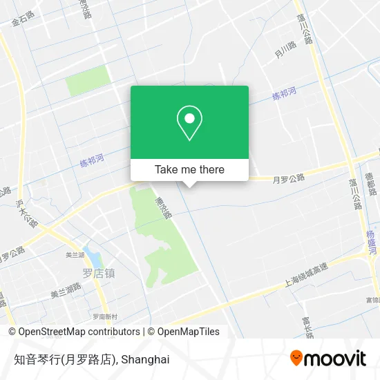知音琴行(月罗路店) map