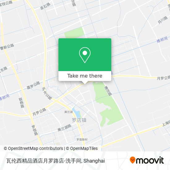 瓦伦西精品酒店月罗路店-洗手间 map