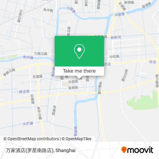 万家酒店(罗星南路店) map
