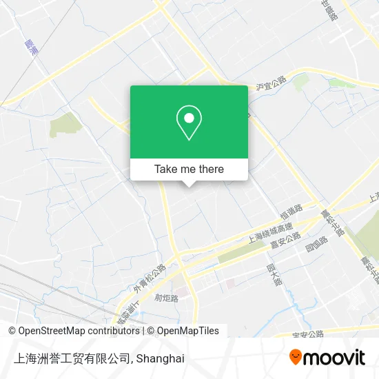 上海洲誉工贸有限公司 map