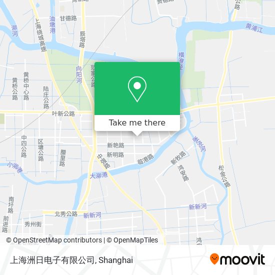 上海洲日电子有限公司 map