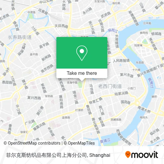 菲尔克斯纺织品有限公司上海分公司 map