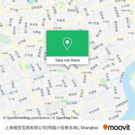 上海顺贺贸易有限公司(明园小安桥东南) map