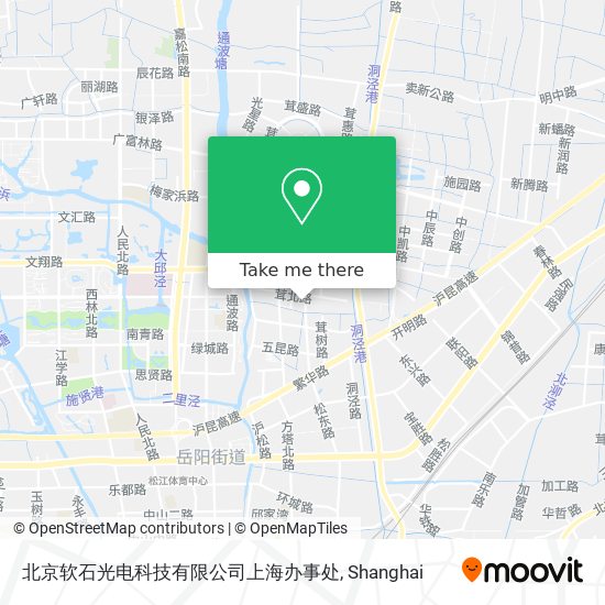 北京软石光电科技有限公司上海办事处 map