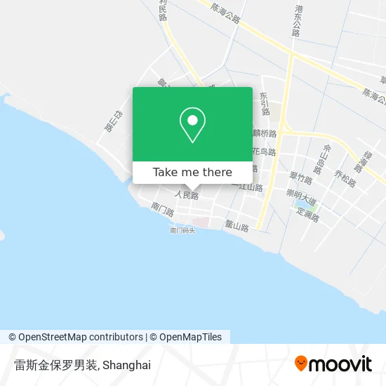 雷斯金保罗男装 map