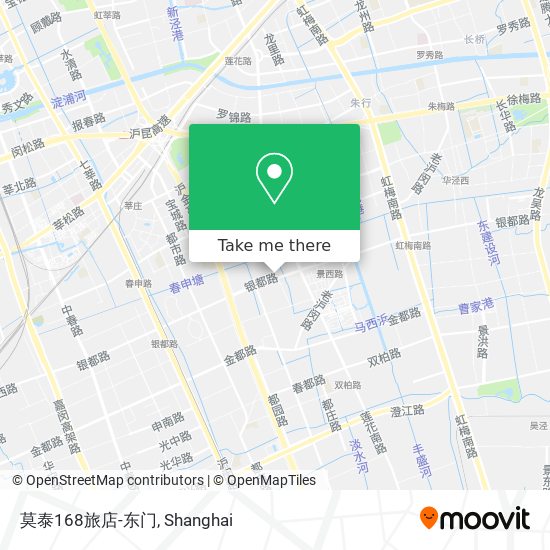 莫泰168旅店-东门 map