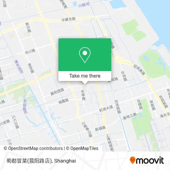 蜀都冒菜(晨阳路店) map