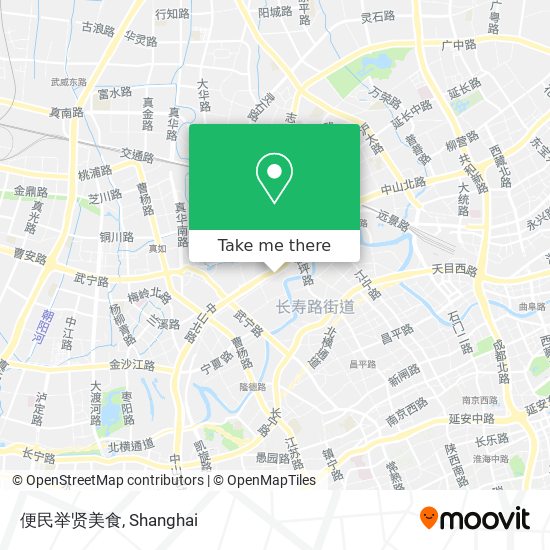 便民举贤美食 map