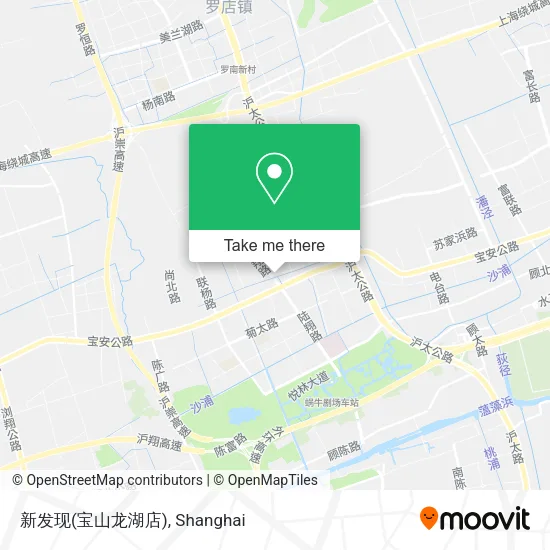 新发现(宝山龙湖店) map