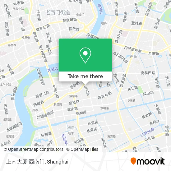 上南大厦-西南门 map