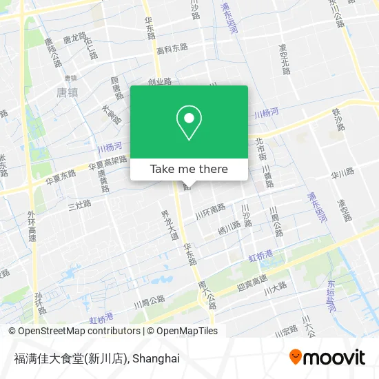 福满佳大食堂(新川店) map