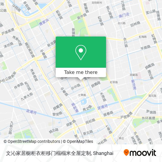 文沁家居橱柜衣柜移门榻榻米全屋定制 map