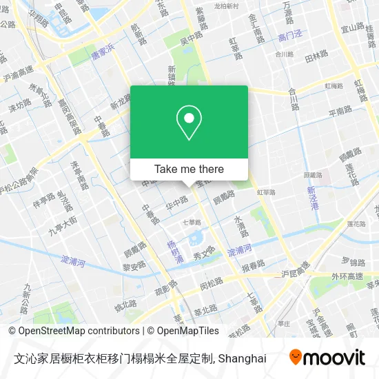文沁家居橱柜衣柜移门榻榻米全屋定制 map