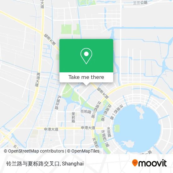 铃兰路与夏栎路交叉口 map