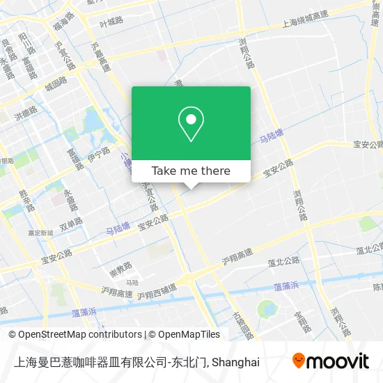 上海曼巴薏咖啡器皿有限公司-东北门 map