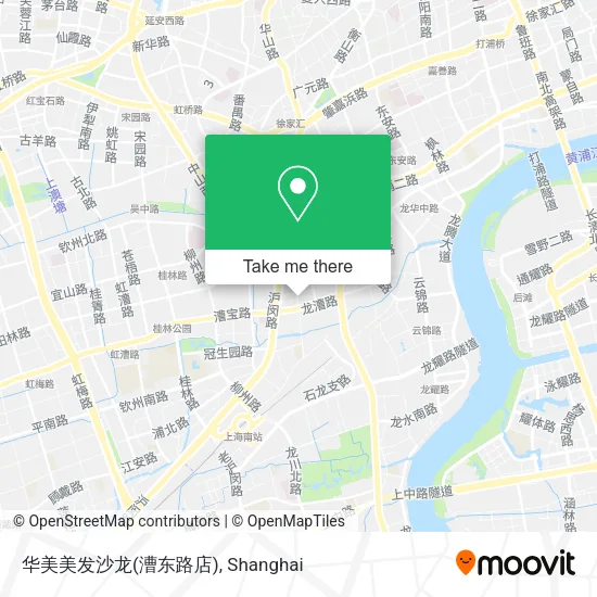 华美美发沙龙(漕东路店) map