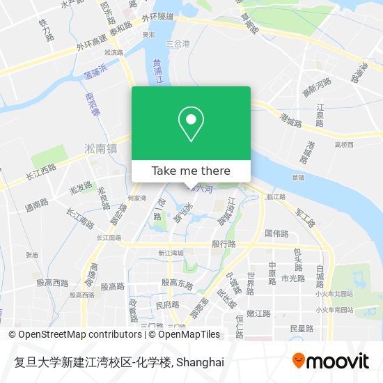 复旦大学新建江湾校区-化学楼 map