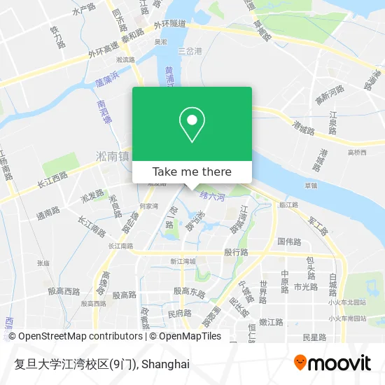 复旦大学江湾校区(9门) map
