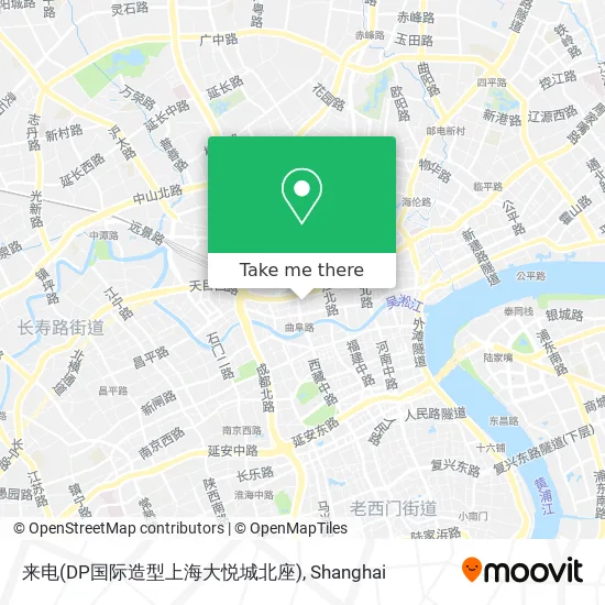 来电(DP国际造型上海大悦城北座) map