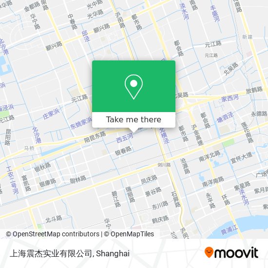 上海震杰实业有限公司 map