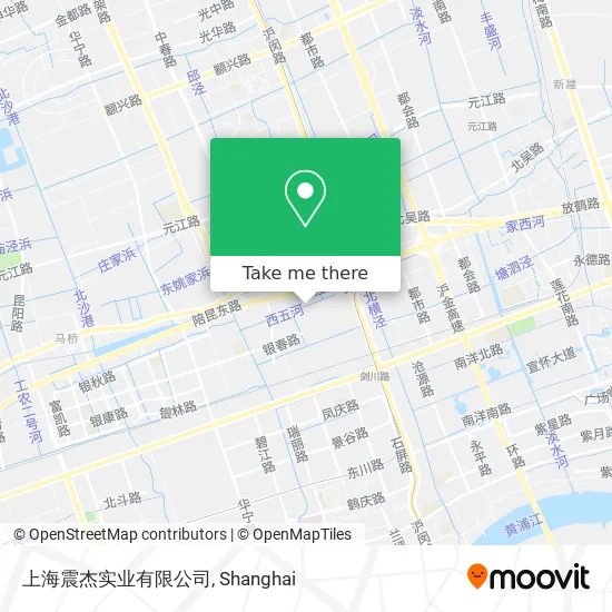 上海震杰实业有限公司 map