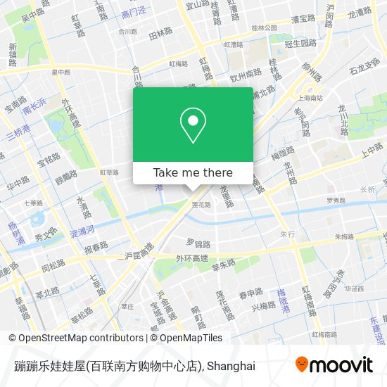 蹦蹦乐娃娃屋(百联南方购物中心店) map