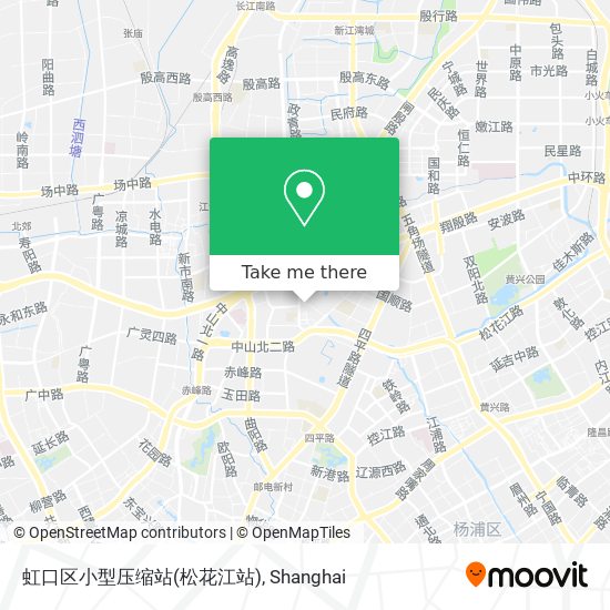 虹口区小型压缩站(松花江站) map