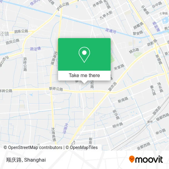 顺庆路 map